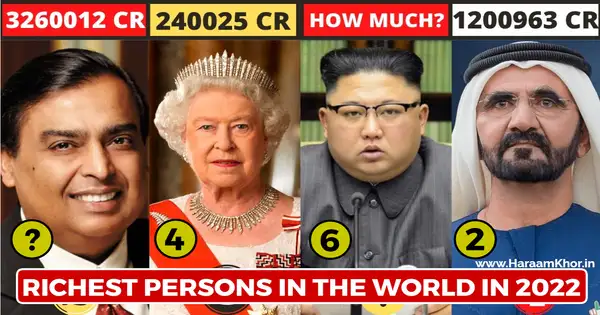 Most Richest Persons in the world according to 2022 - HaraamKhor