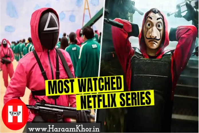 Top 5 Most Watched Netflix Series 2022 List in Hindi - HaraamKhor